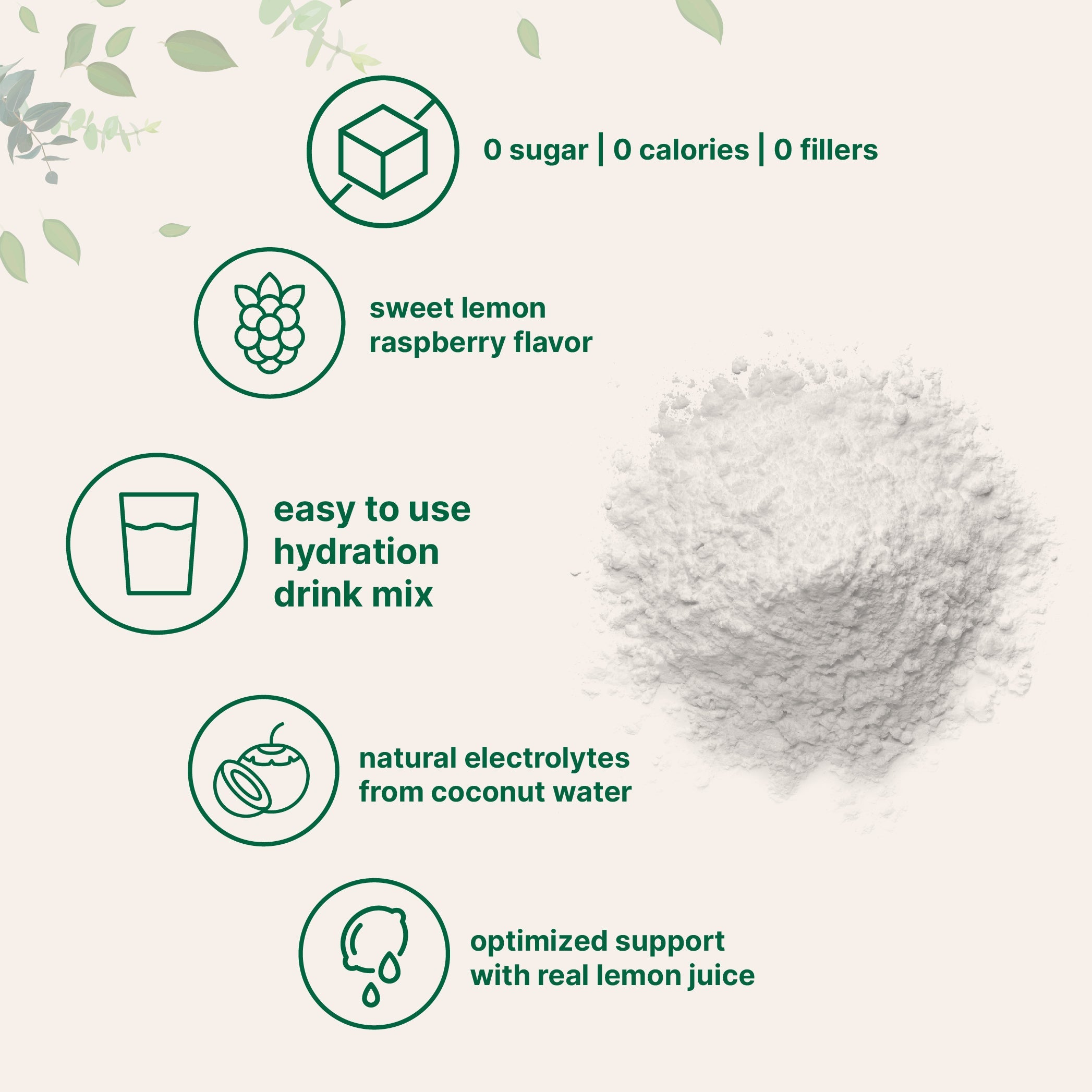 Micro Ingredients Electrolyte Hydration Drink Mix Powder, 2lb