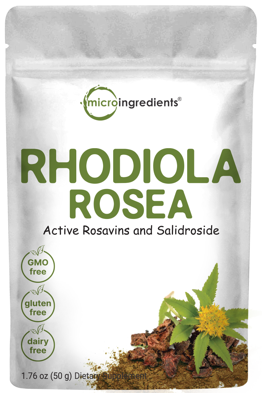 Micro Ingredients Rhodiola Rosea Powder, 50g