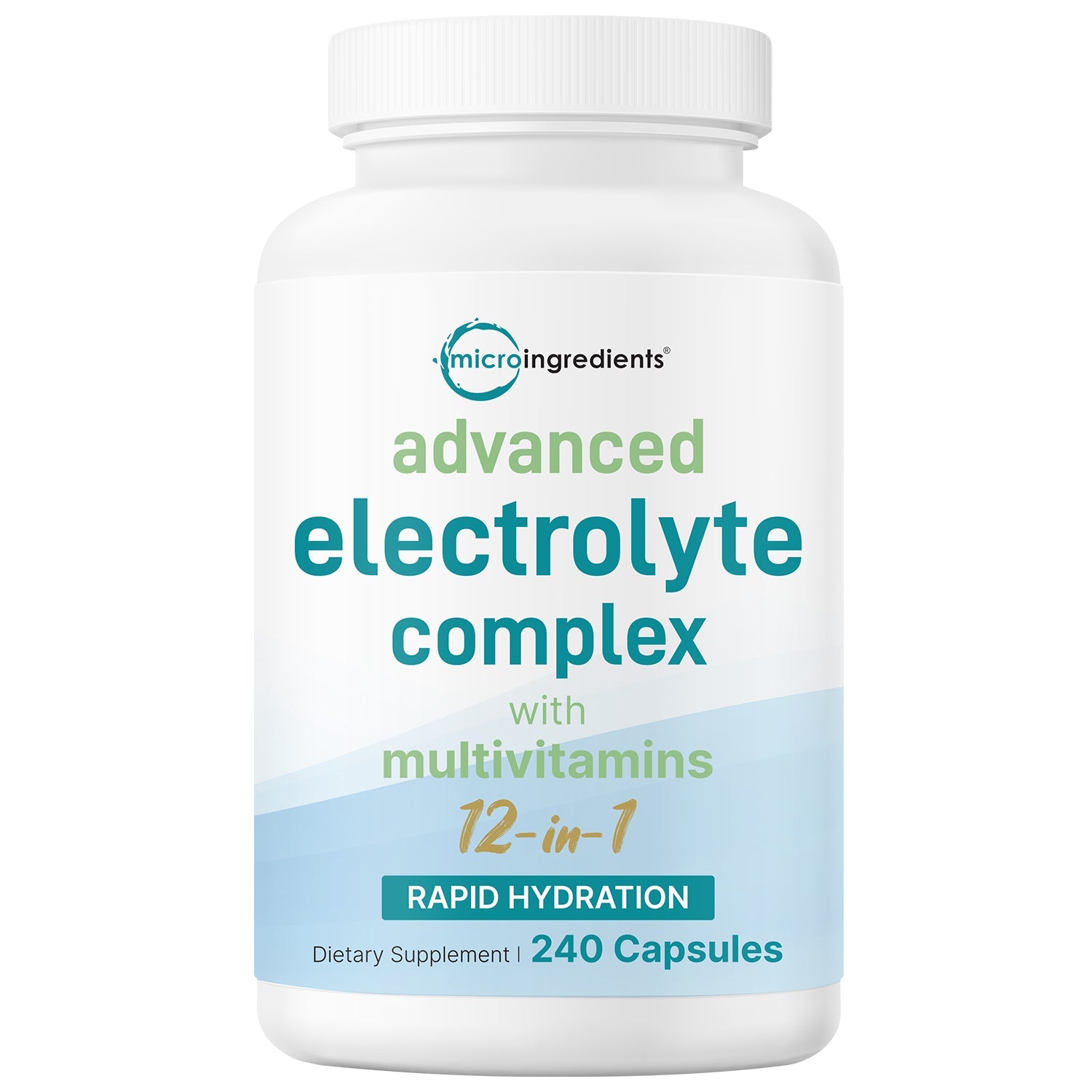 Micro Ingredients Advanced Electrolyte Complex with Multivitamins, 240 Capsules