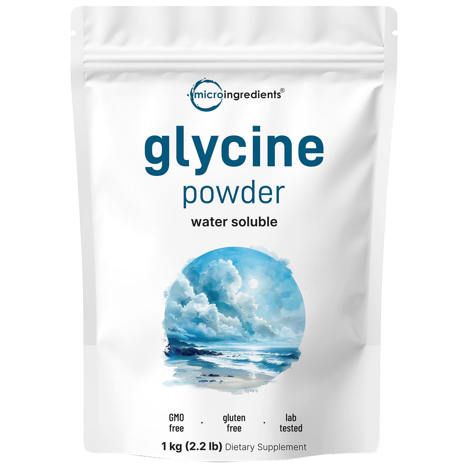 Micro Ingredients L-Glycine Powder, 1kg