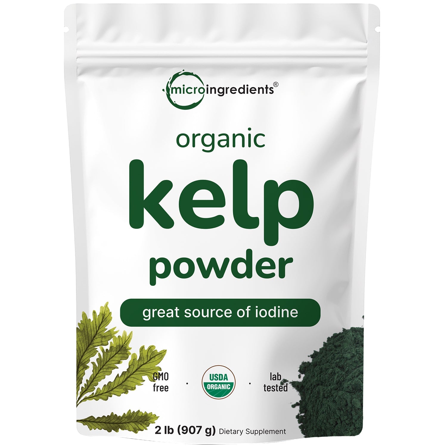 Micro Ingredients Organic Kelp Powder Supplement